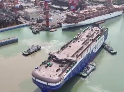 三大指標位居世界第一 中國造船業市場競爭力持續增強