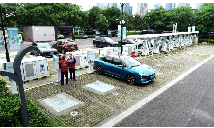 杭州亞運會核心區域啟用新能源汽車無線充電設施