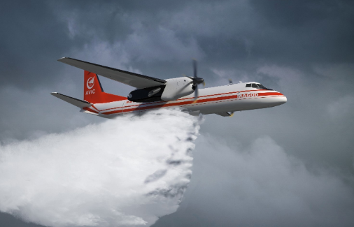 國產“新舟”60滅火飛機成功首飛