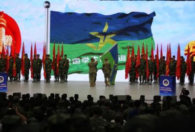 第八屆全國學生軍事訓練營在戰略支援部隊航天工程大學開營