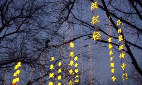 處處可見、時時可見，古城西安掀起“詩詞熱”