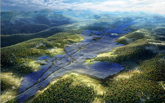 國投集團雅礱江水電扎拉山光伏電站開工建設