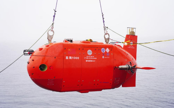 哈工程“星海1000”號極地AUV成功獲取北極冰下冰形冰貌數據