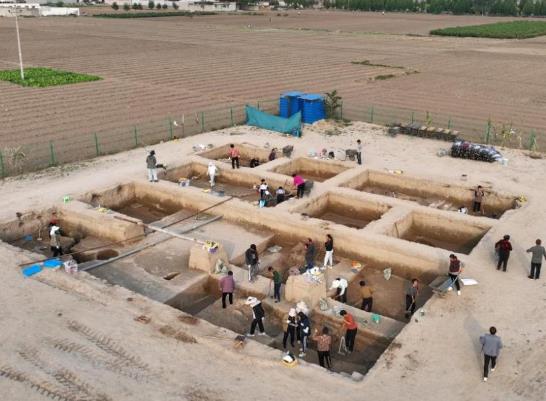 河北隆堯柏人城遺址第四次考古發掘工作持續進行