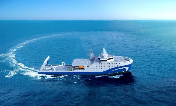 全球首艘深遠海綠色智能技術試驗船開工