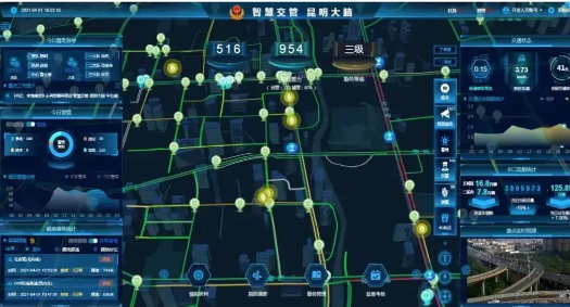 云南昆明智慧交通建設跑出“加速度”