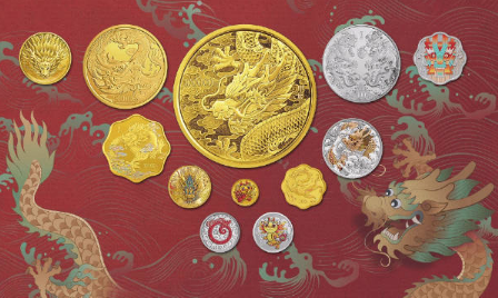 央行公布2024年貴金屬紀念幣項目發行計劃
