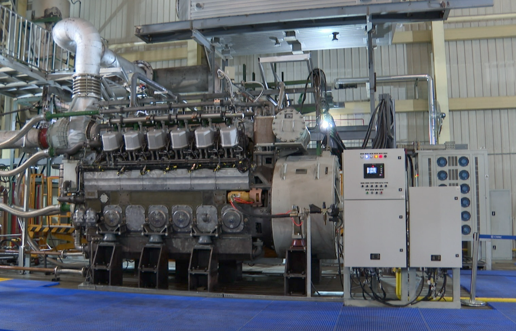 我國首臺中速大功率氨燃料發動機點火成功