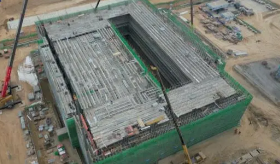 國家西北區域應急救援中心全面封頂 預計明年9月完成交付