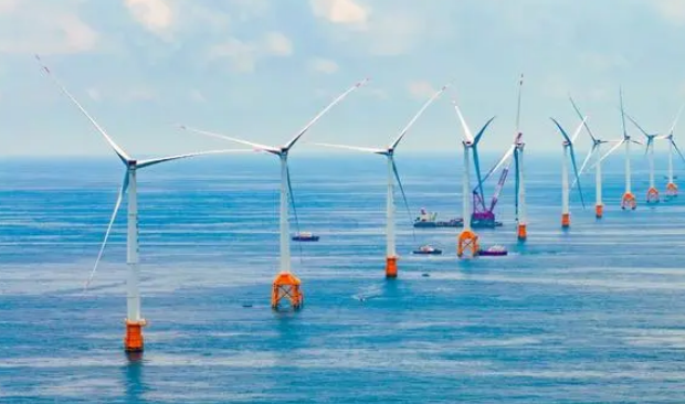 粵港澳大灣區首個百萬千瓦級海上風電項目全容量并網