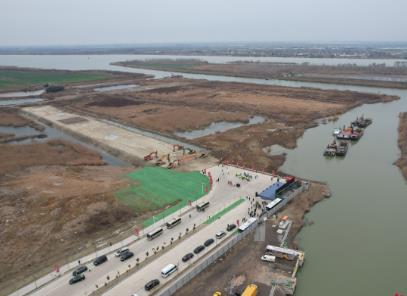 江蘇省首批內河運輸專支線航道開工建設