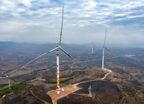國內規模最大高原山地風電基地在云南文山建成投產