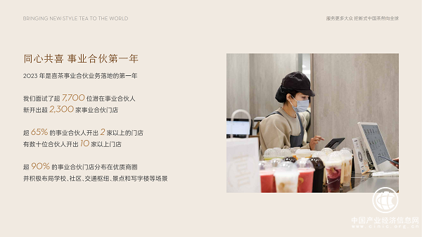 喜茶發布年度報告：門店新增2,300家 成為門店增長率最高茶飲品牌