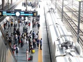 擁有25條高鐵 長三角鐵路年旅客發送量突破8億人次