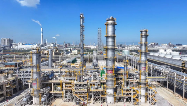 中國中化年產40萬噸HPPO法環氧丙烷裝置一次開車成功