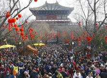 河南城市、景區頻上春節“熱榜”