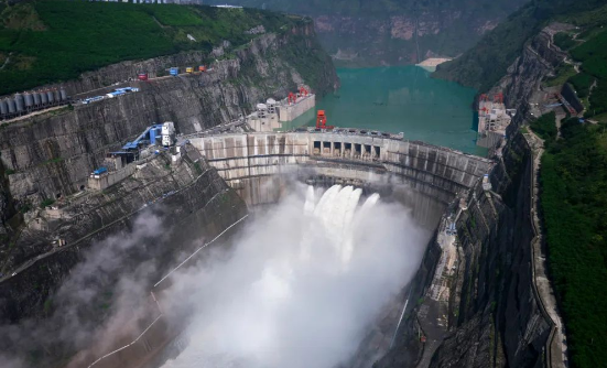 溪洛渡水電站累計發電量突破6000億千瓦時