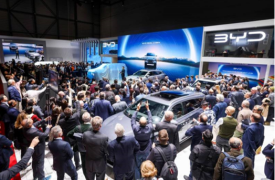 比亞迪亮相2024日內瓦車展 全球化進程再加速