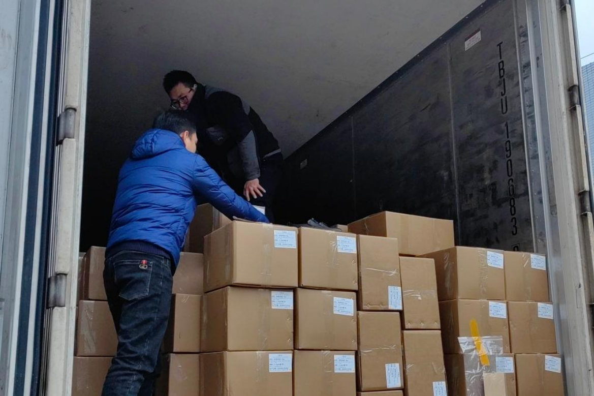 西部陸海新通道首次發運中老跨境預制菜班列