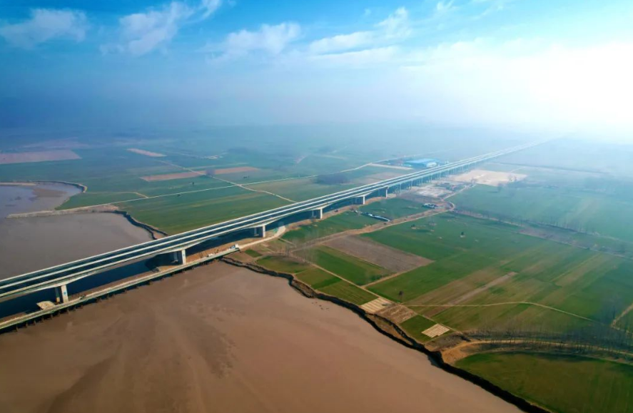 豫魯再添新通道！濮陽白堽黃河公路大橋及接線工程通車
