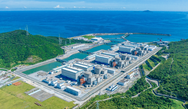 中廣核陽江核電2023年上網電量首破500億千瓦時