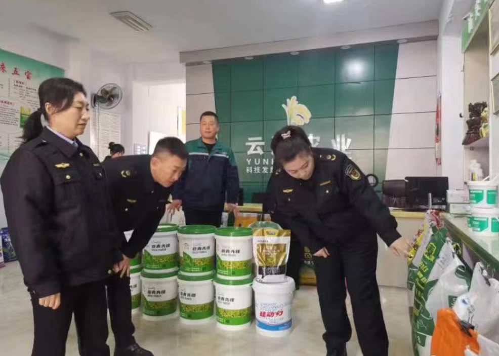 黑龍江省富裕縣開展農資打假行動 助力春耕生產