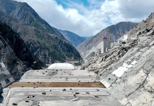 世界在建最高大壩月填筑量創新高