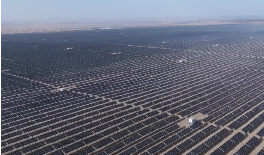 “沙戈荒腹地風光外送”國家重大科技示范項目正式啟動