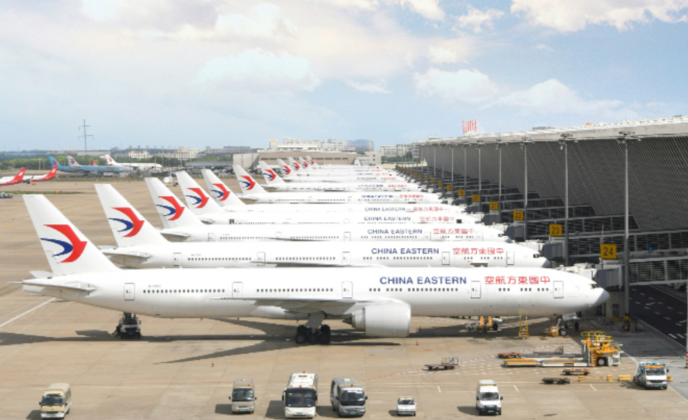 中國東航機隊規模突破800架 穩居全球前十航司