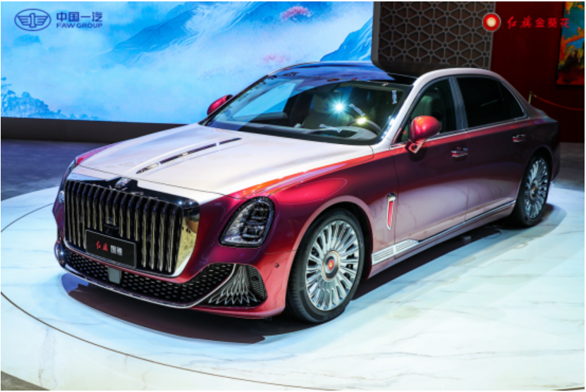 紅旗攜三大子品牌全新產品矩陣亮相北京車展