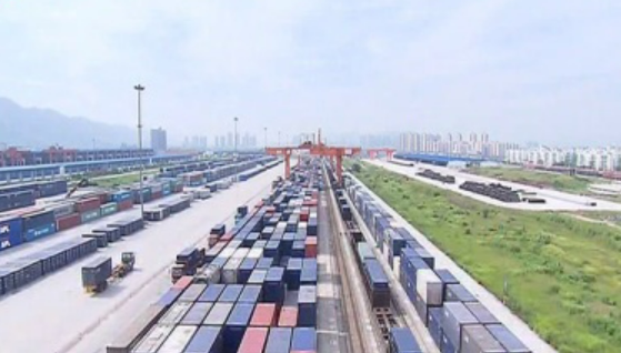 “鐵路+空運”助力內陸省份外貿發展