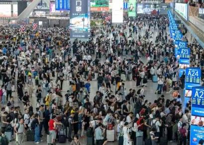 “五一”假期廣鐵共發送旅客1245.8萬人次