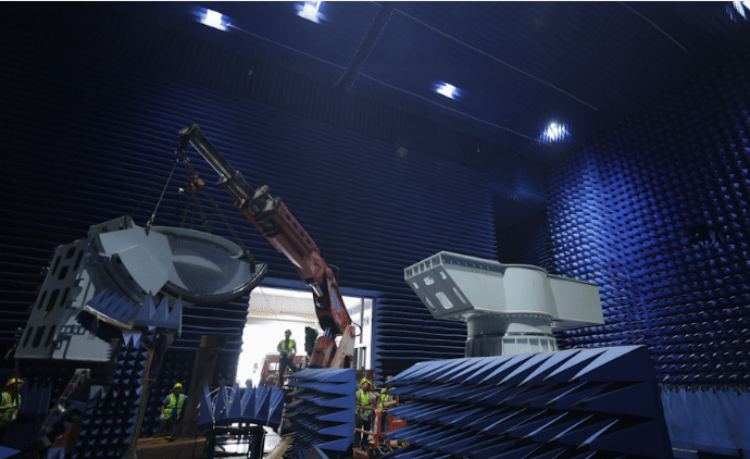 中汽中心自主研發的全球首套汽車緊縮場測試系統正式上線