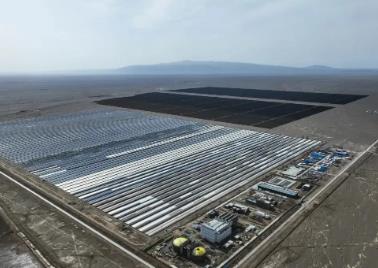 10萬千瓦光熱儲能發電項目化學制水一次成功