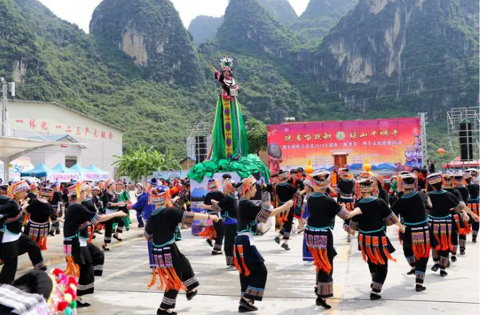 廣西瑤鄉歡度“祝著節” 特色民俗游熱度攀升