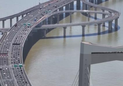 30天近300萬車次 “智能+”及多部門聯動保障深中通道安全暢通