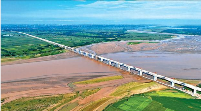 黃河普通干線最長橋合龍 數據建模保障54個合龍點精準對接