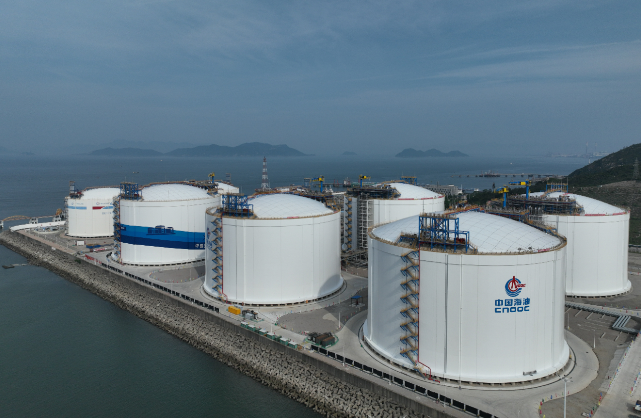 中國海油華南地區規模最大天然氣儲運基地全面建成