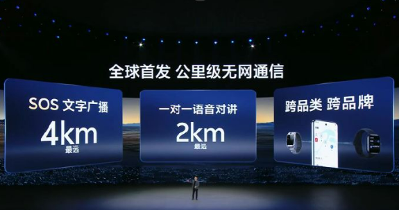 vivo新品全球首發公里級無網通信