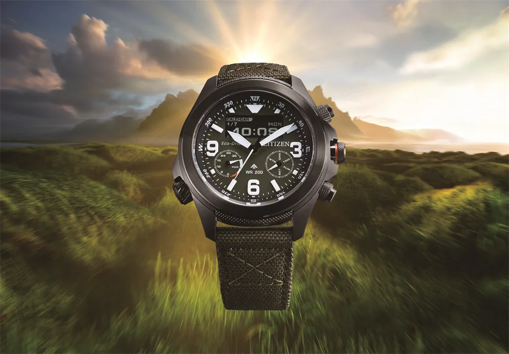 人生是曠野，于綠意中重生  西鐵城PROMASTER·LAND 新款腕表，冒險者的生命禮贊