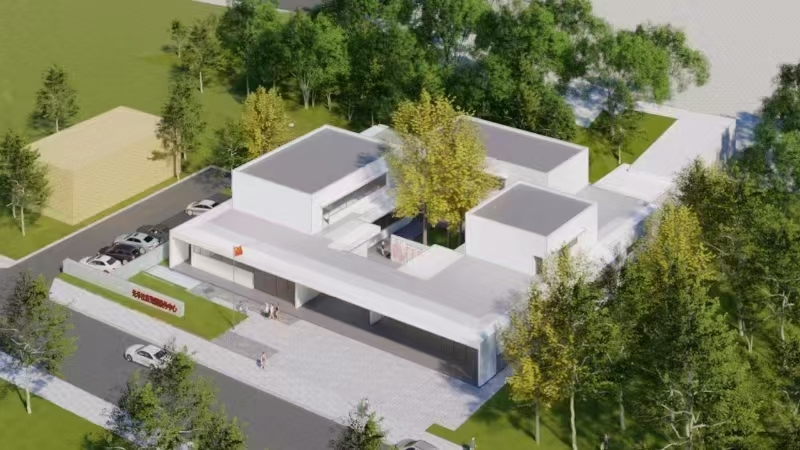 中交路建四川公司溫江光華社區項目主體結構全面封頂