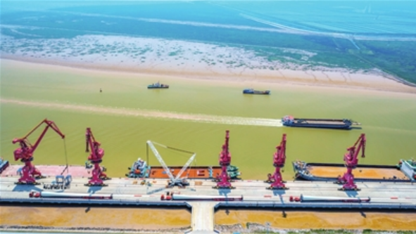 江蘇鹽城：提升“黃金水道”經濟效應 擘畫綠色發展新圖景