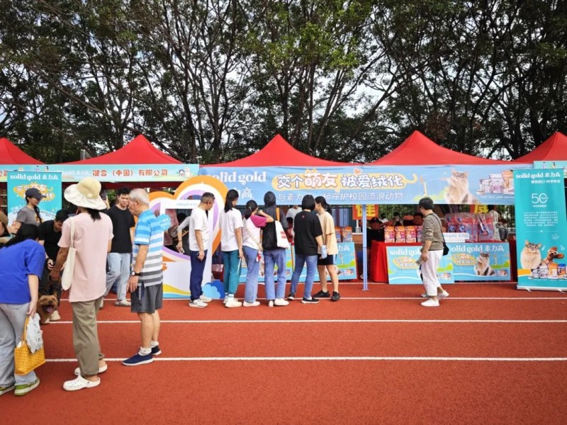 交個萌友，被愛絨化！Solid Gold素力高關注校園流浪動物公益活動圓滿收官，與高校攜手共創人寵和諧未來