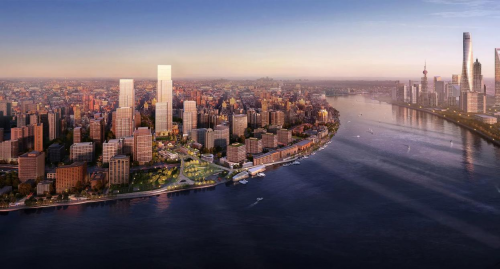 善建者行，守信者遠！建信人壽大廈屹立南外灘金融城！