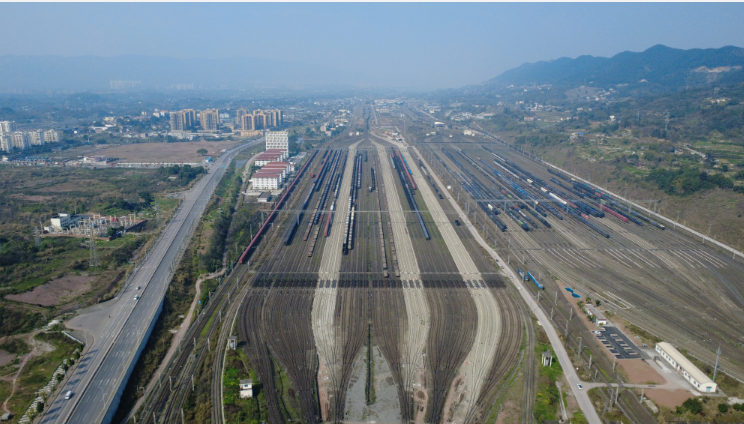 西南地區最大鐵路編組站完成擴能改造