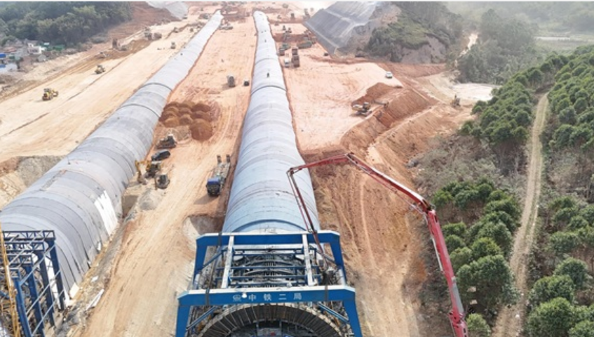 廣東鐵投集團緊抓工期干勁足 多個項目建設再提速