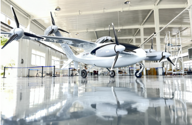 我國企業研制客運級電動垂直起降飛行器成功首飛