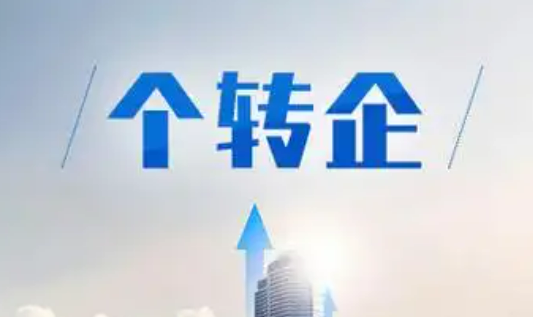 山東“個轉企”一件事提供四項增值服務