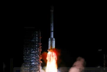 我國成功發射天鏈二號05星