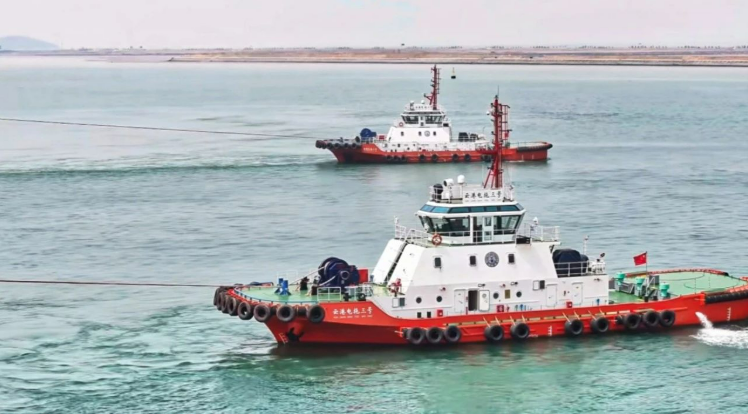 我國首支純電動拖船船隊再添一員 中國船舶七一二所提供關鍵核心系統